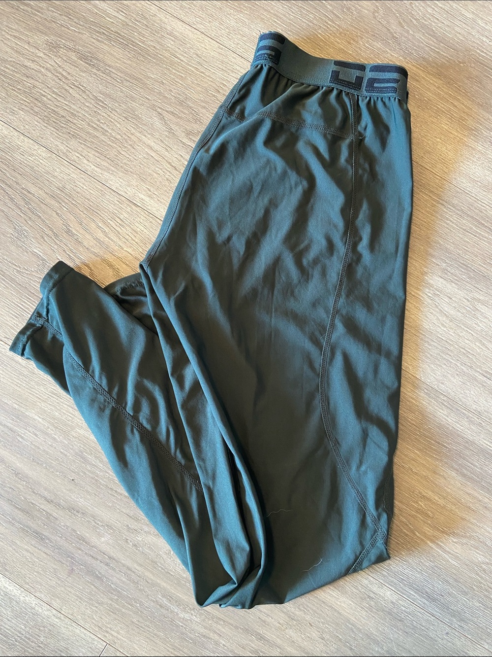 Men's Base Layer Tights - Dark Green